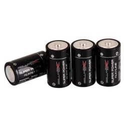 Solution X D Alkaline Batteries 4 Pack