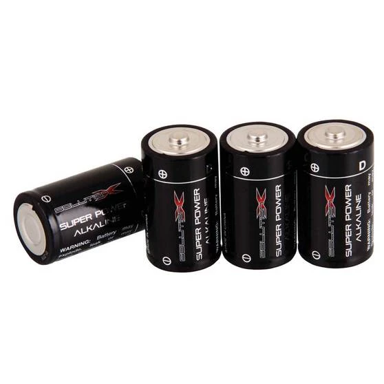 Solution X D Alkaline Batteries 4 Pack