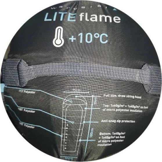 Wanderer LiteFlame +10C Hooded Sleeping Bag