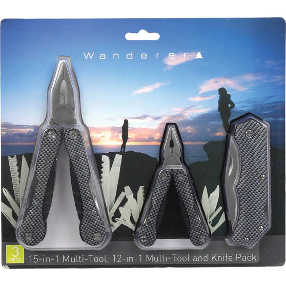 Wanderer Multi-Tool And Knife 3 Piece Pack - Image 6