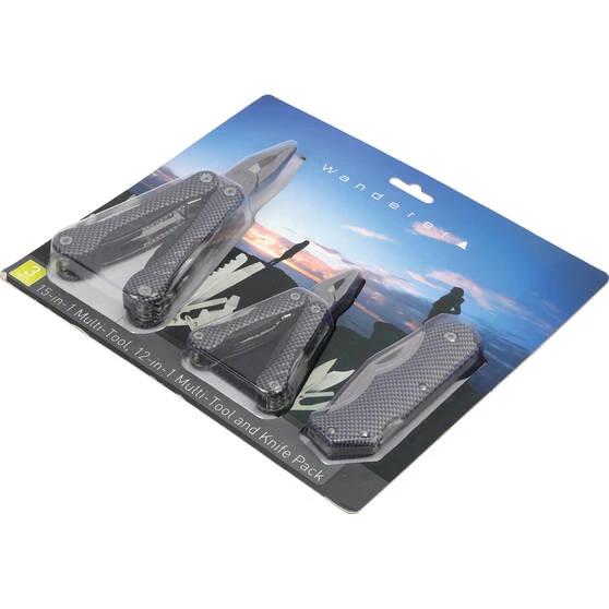 Wanderer Multi-Tool And Knife 3 Piece Pack - Image 7