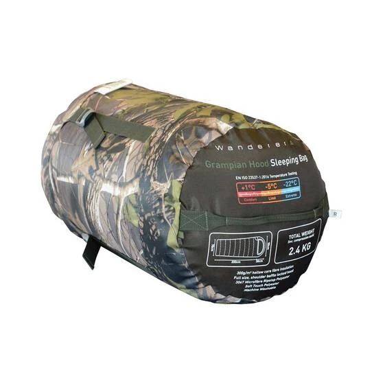 Wanderer Grampian +1C Hooded Sleeping Bag 7 Wanderer Grampian +1C Hooded Sleeping Bag - Image 5