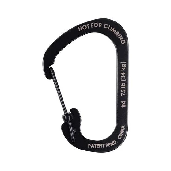 Nite Ize Carabiner SlideLock No.4 Black