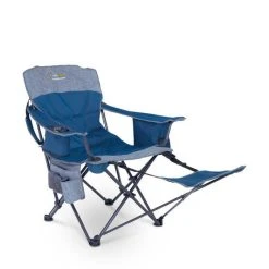 OZtrail Monarch Arm Chair With Footrest