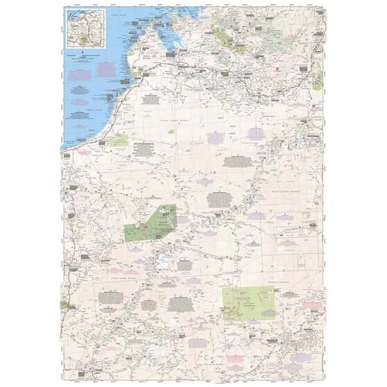 Hema Great Desert Tracks Simpson Western Sheet (8th Edition)