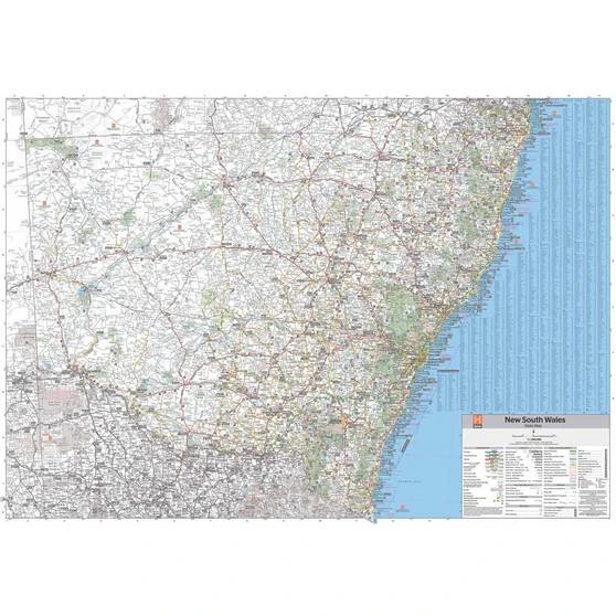 Hema New South Wales State Map 3 Hema New South Wales State Map - Image 2