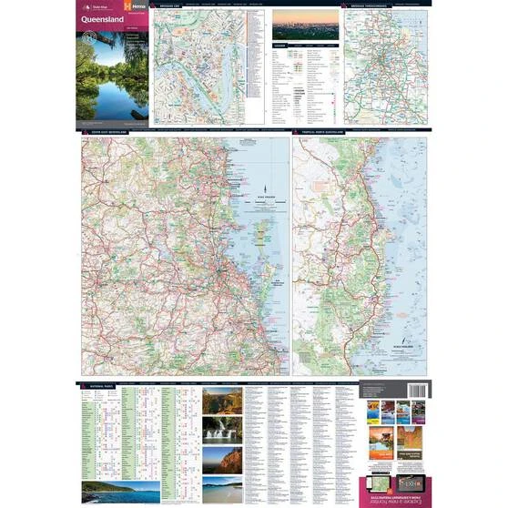 Hema Queensland State Map (12th Edition)