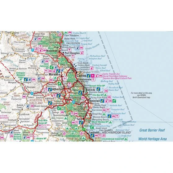 Hema Queensland State Map (12th Edition) - Image 2