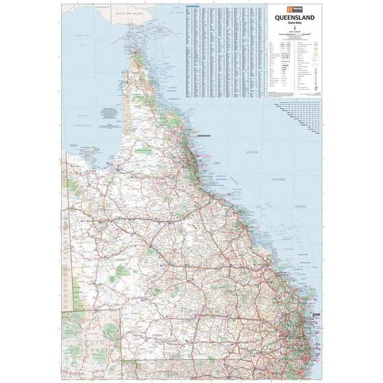 Hema Queensland State Map (12th Edition) - Image 3