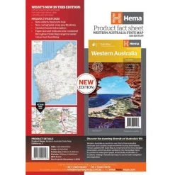 Hema Western Australia State Map (11th Edition)