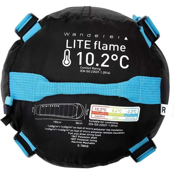 Wanderer LiteFlame 10.2°C Hooded Sleeping Bag - Image 7