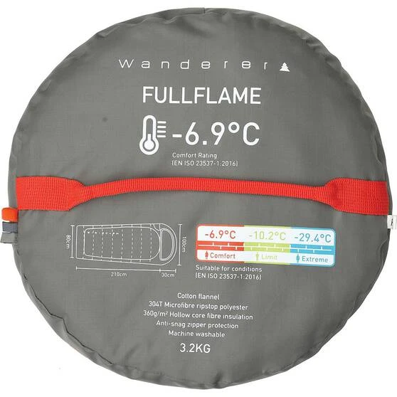 Wanderer FullFlame -6.9°C Hooded Sleeping Bag 8 Wanderer FullFlame -6.9°C Hooded Sleeping Bag - Image 6