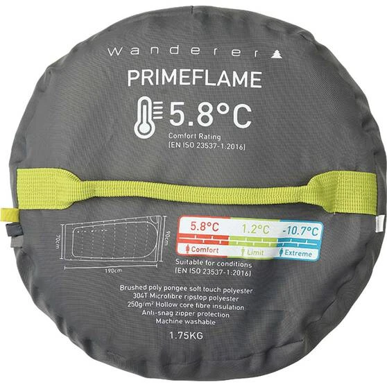 Wanderer PrimeFlame 5.8°C Camper Sleeping Bag - Image 6