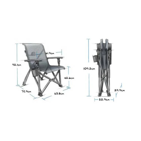 YETI® Trailhead™ Camp Chair Charcoal - Image 6