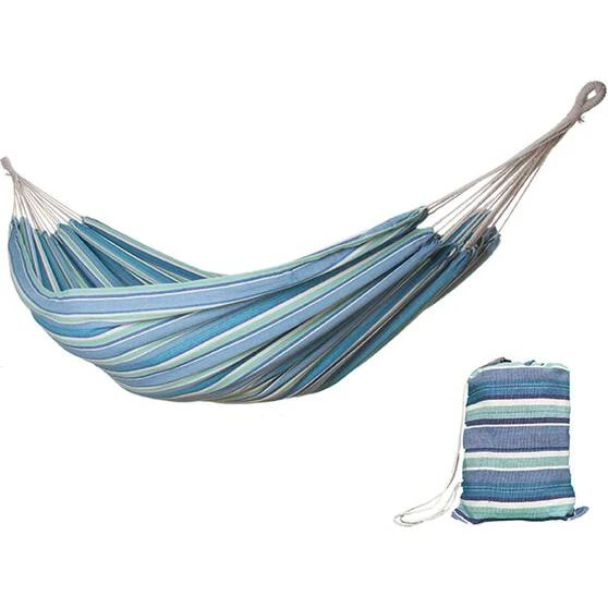Wanderer Seafoam Stripe Queen Hammock