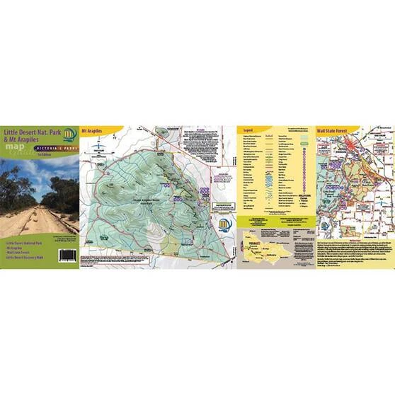 Meridian Maps Little Desert And Mt Arapiles Map Guide 3 Meridian Maps Little Desert And Mt Arapiles Map Guide