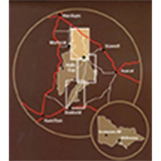 PARKS VICTORIA Meridian Maps Northern Day Walks Grampian National Park - Image 2