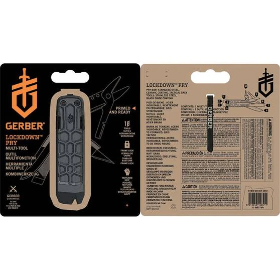 Gerber EDC Lockdown Multi-tool Grey - Image 3