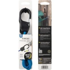 Nite Ize Carabiner SlideLock Bungee 36" Blue