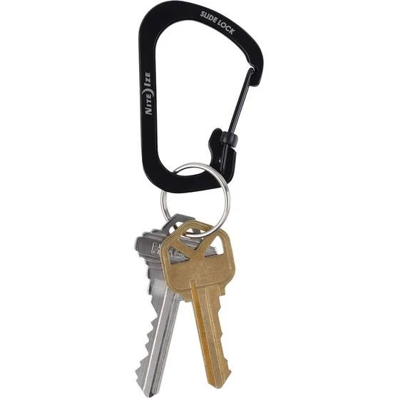 Nite Ize S-Biner Slide Lock No.3 Stainless Black - Image 2