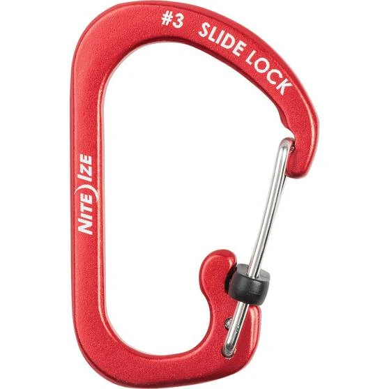 Nite Ize S-Biner SlideLock Aluminium Red - Image 3