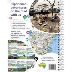 Hema Camps 12 Australia Wide Free & Budget Campsite Book - B4 Easy To Read