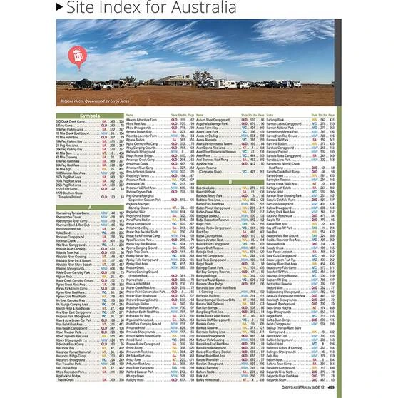 Hema Camps 12 Australia Wide Free & Budget Campsite Book - B4 Easy To Read 12 Hema Camps 12 Australia Wide Free & Budget Campsite Book - B4 Easy To Read - Image 10
